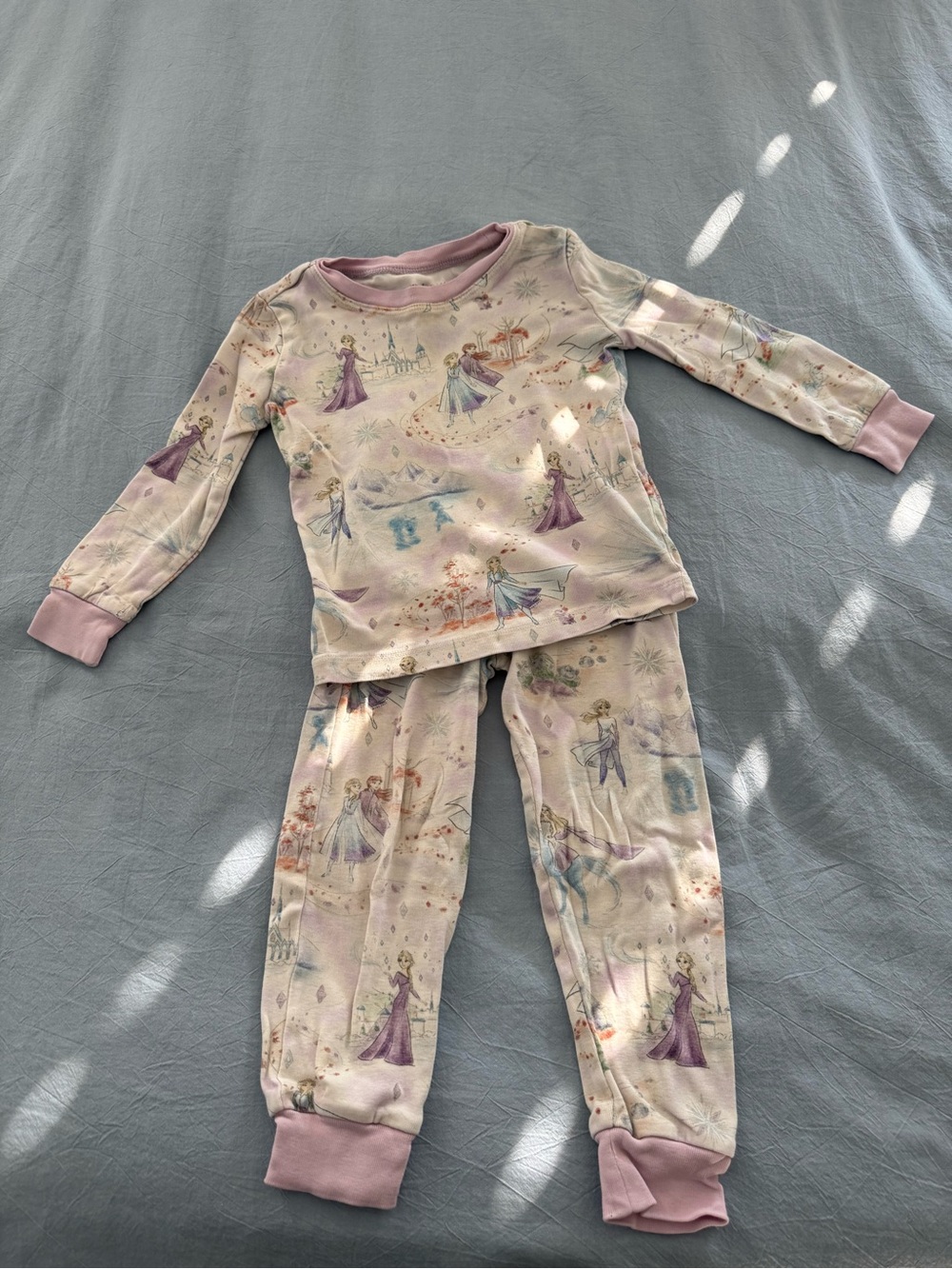 4T Pottery Barn Kids Frozen Pajama Set